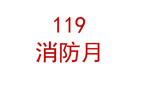 2025年消防月宣传品 宣传用品 宣传资料